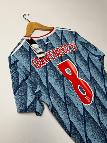 Ryan Gravenberch Ajax 2020-21 away football shirt (L)