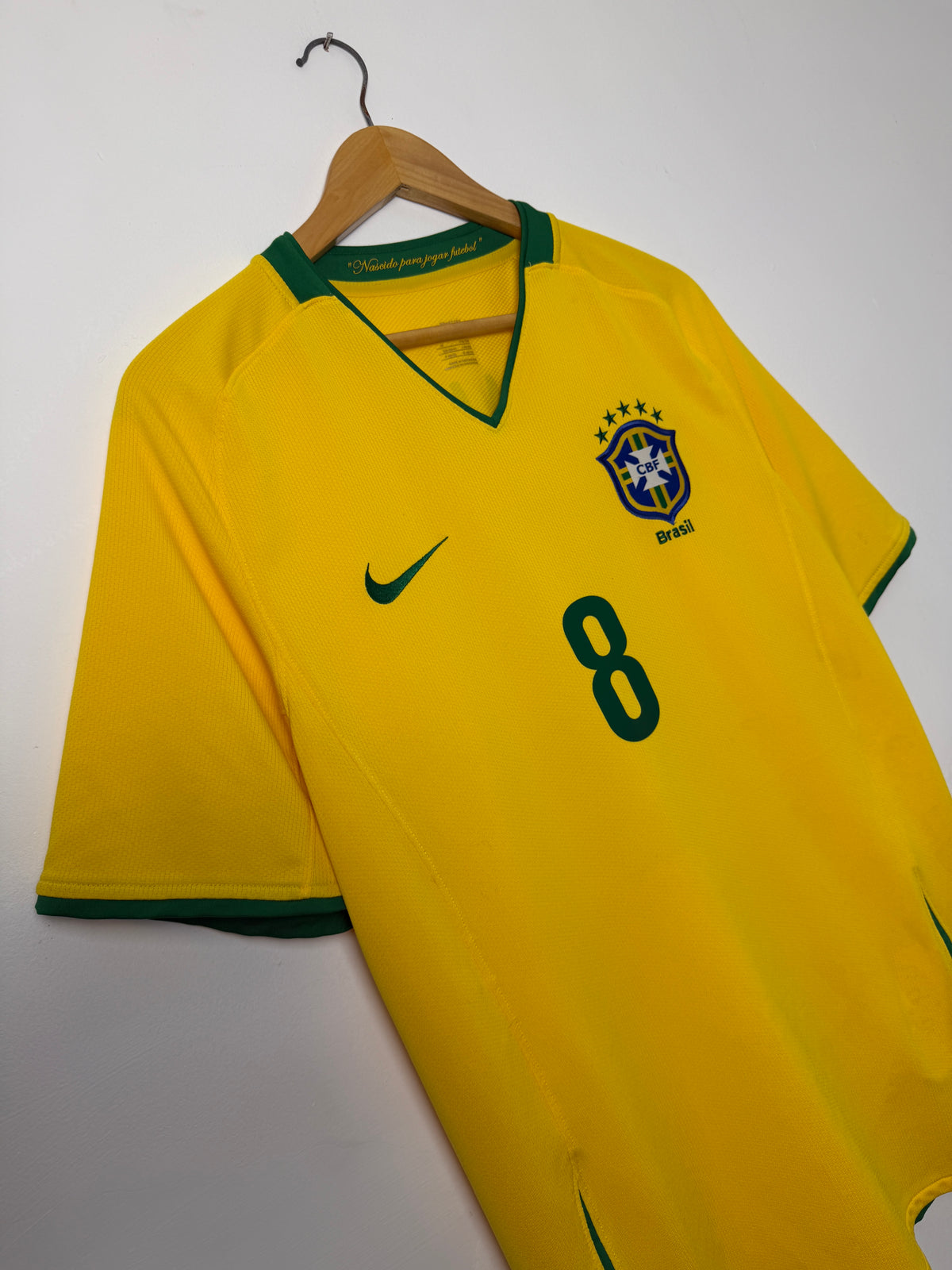 Kaka Brazil 2008 home football shirt (M)