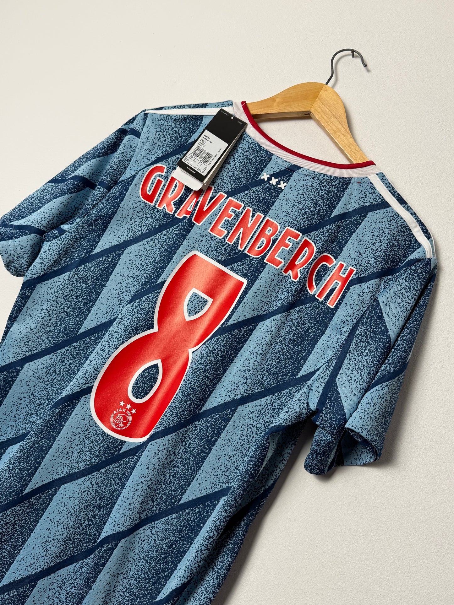 Ryan Gravenberch Ajax 2020-21 away football shirt (L)