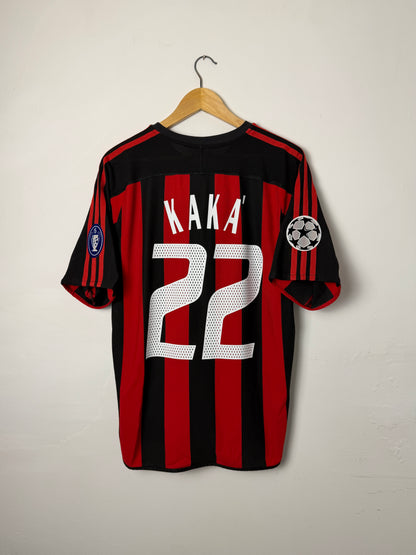 Kaka AC Milan 2003-04 home football shirt (M)