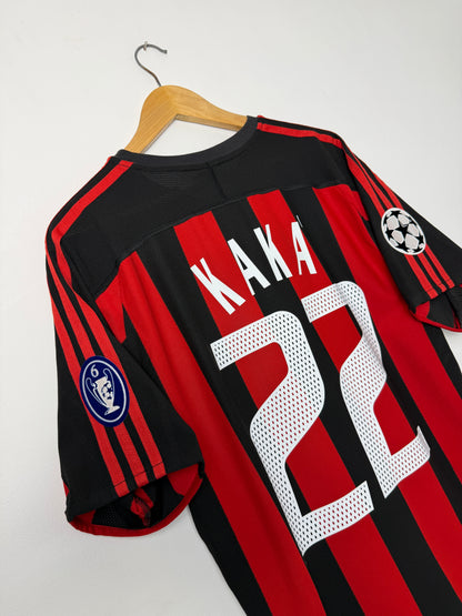 Kaka AC Milan 2003-04 home football shirt (M)