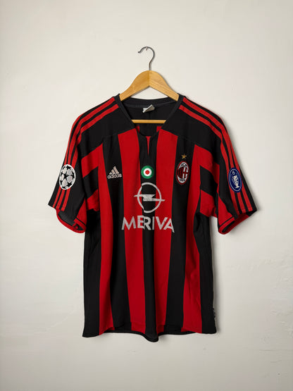 Kaka AC Milan 2003-04 home football shirt (M)