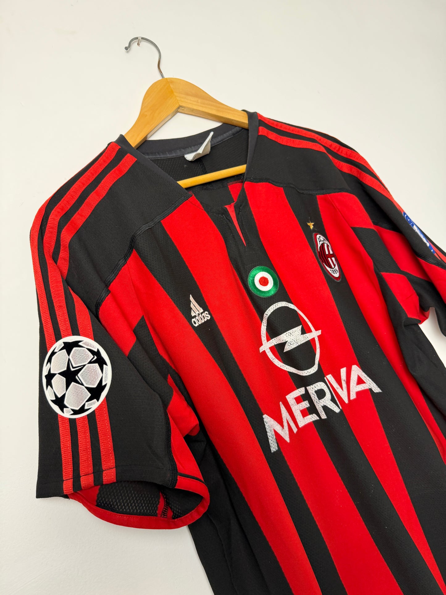 Kaka AC Milan 2003-04 home football shirt (M)