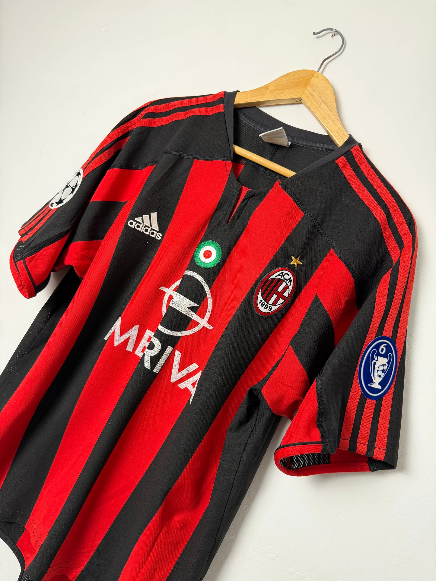 Kaka AC Milan 2003-04 home football shirt (M)