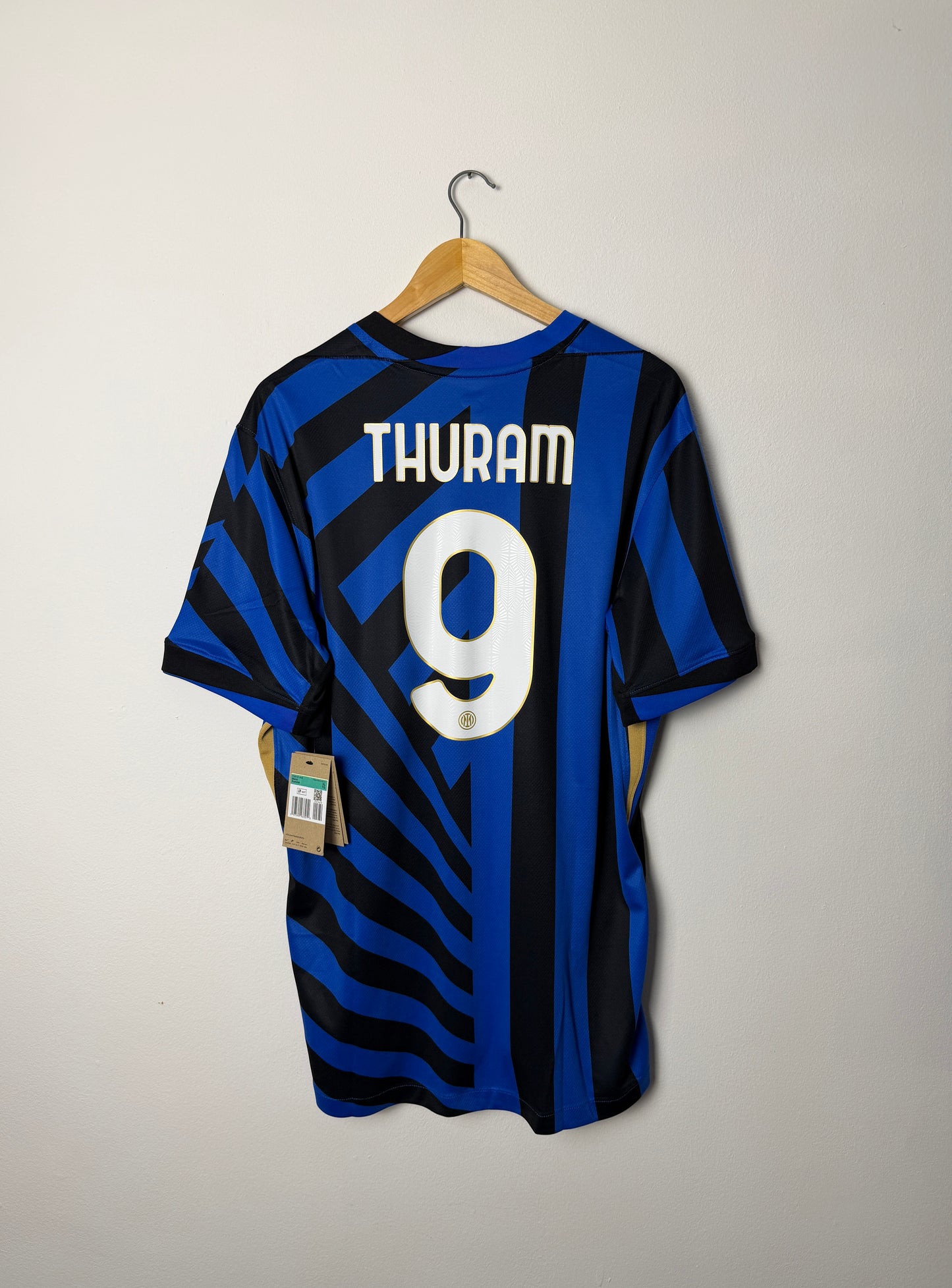 Marcus Thuram Inter Milan 2024-25 home football shirt (XL)