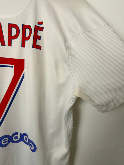 Kylian Mbappe PSG 2020-21 away football shirt (M)