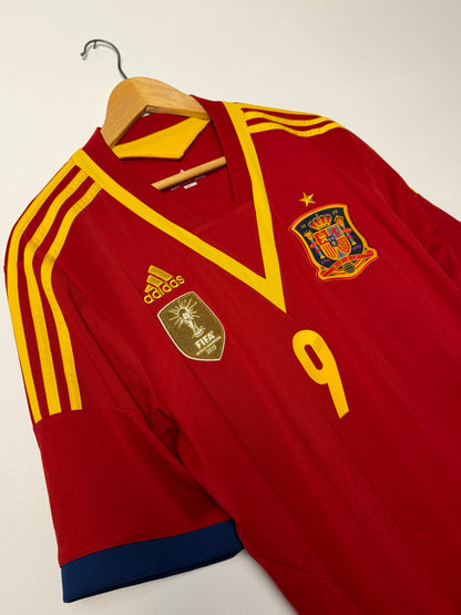 Fernando Torres Spain 2013 home football shirt (XL)