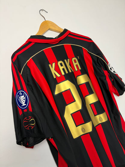 Kaka AC Milan 2006-07 home football shirt (XL)