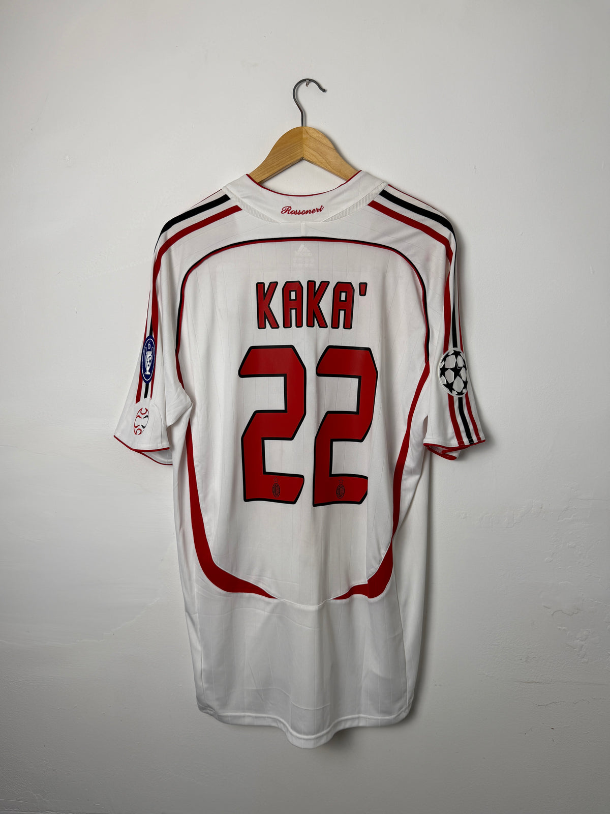 Kaka AC Milan 2006-07 away football shirt (XL)