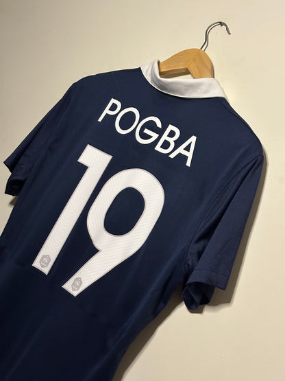Paul Pogba France 2014 player version home football shirt (M)