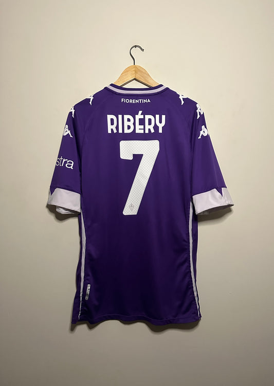 Franck Ribery ACF Fiorentina 2020-21 player version home football shirt (L)