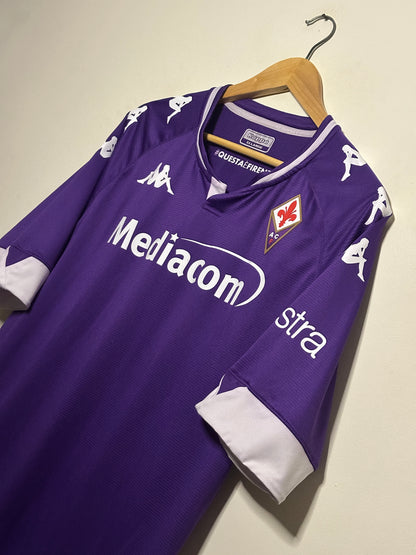 Franck Ribery ACF Fiorentina 2020-21 player version home football shirt (L)