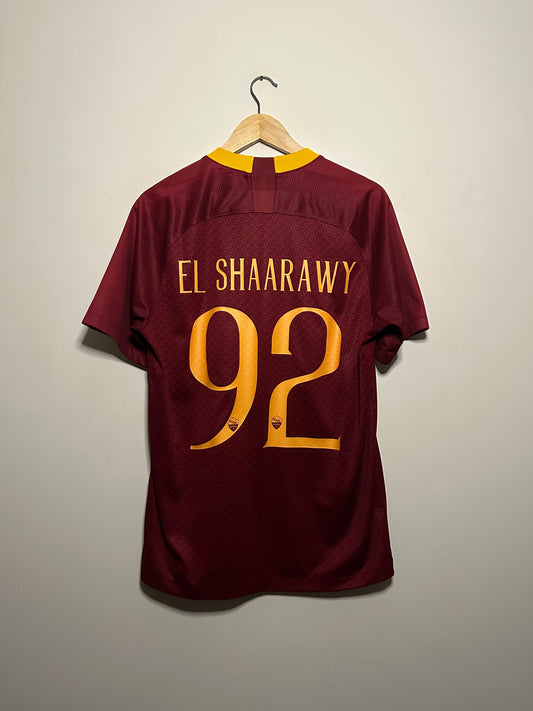 Stephan El Shaaraway AS Roma 2018-19 home football shirt (M)
