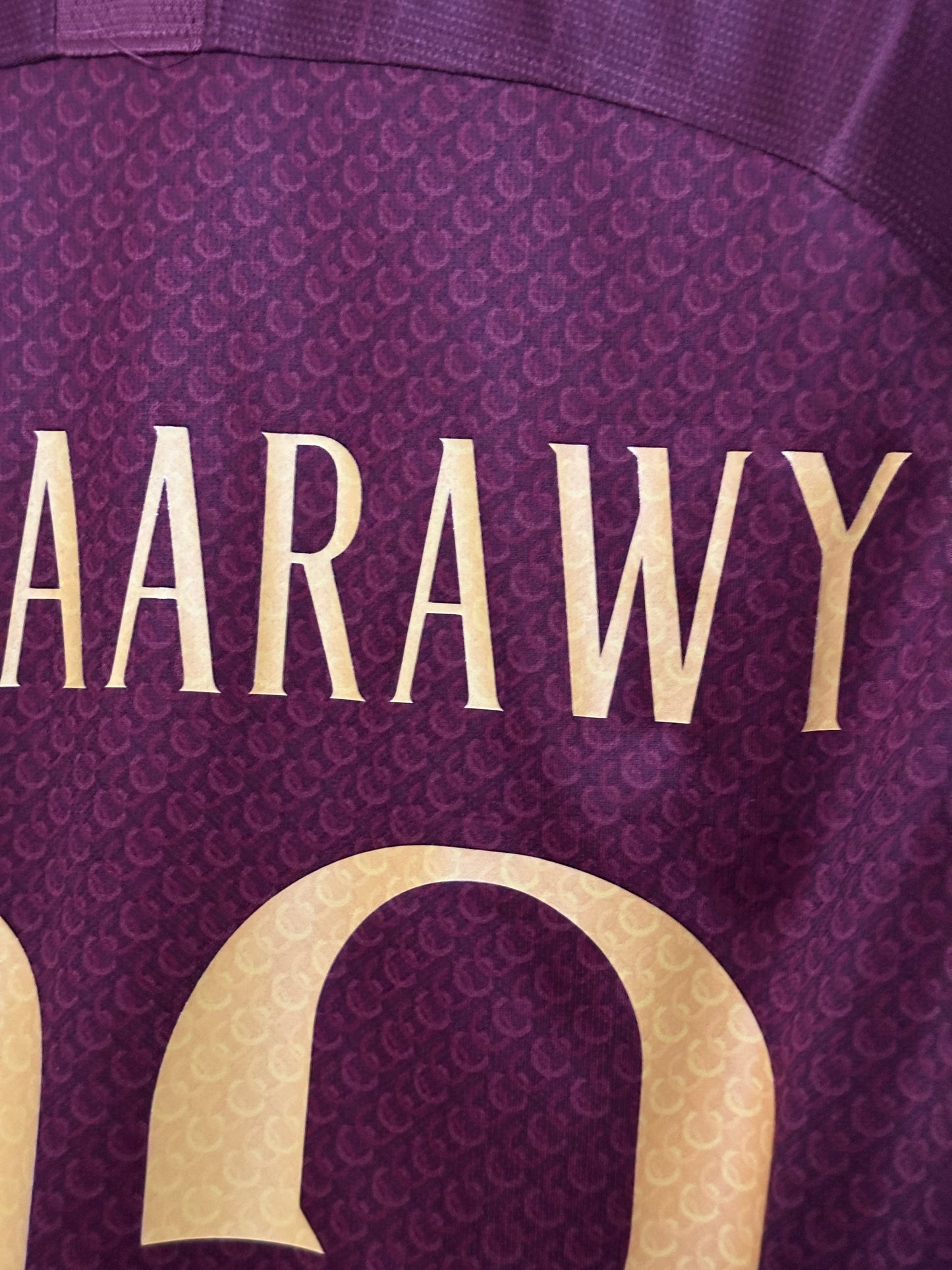 Stephan El Shaaraway AS Roma 2018-19 home football shirt (M)