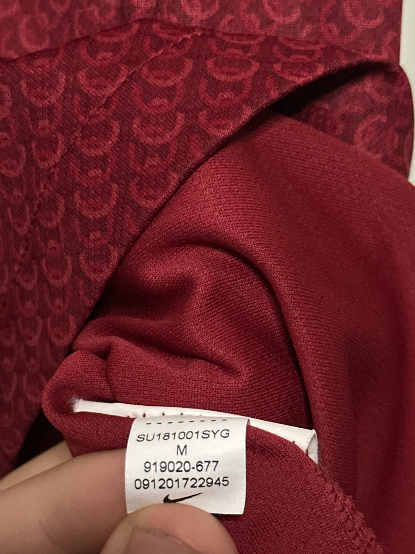 Stephan El Shaaraway AS Roma 2018-19 home football shirt (M)