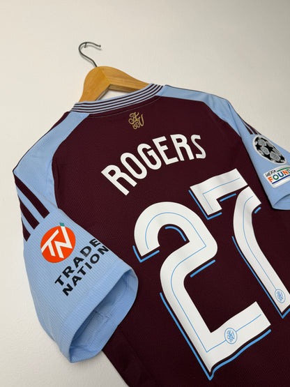 Morgan Rogers Aston Villa 2024-25 home football shirt (L)