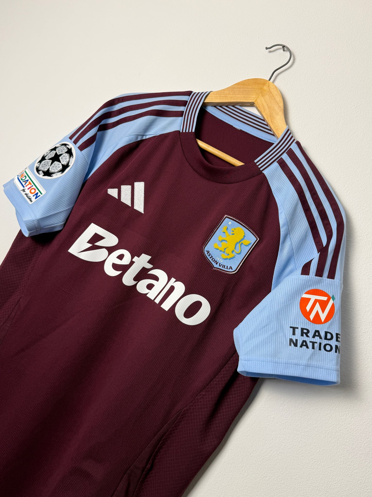 Morgan Rogers Aston Villa 2024-25 home football shirt (L)