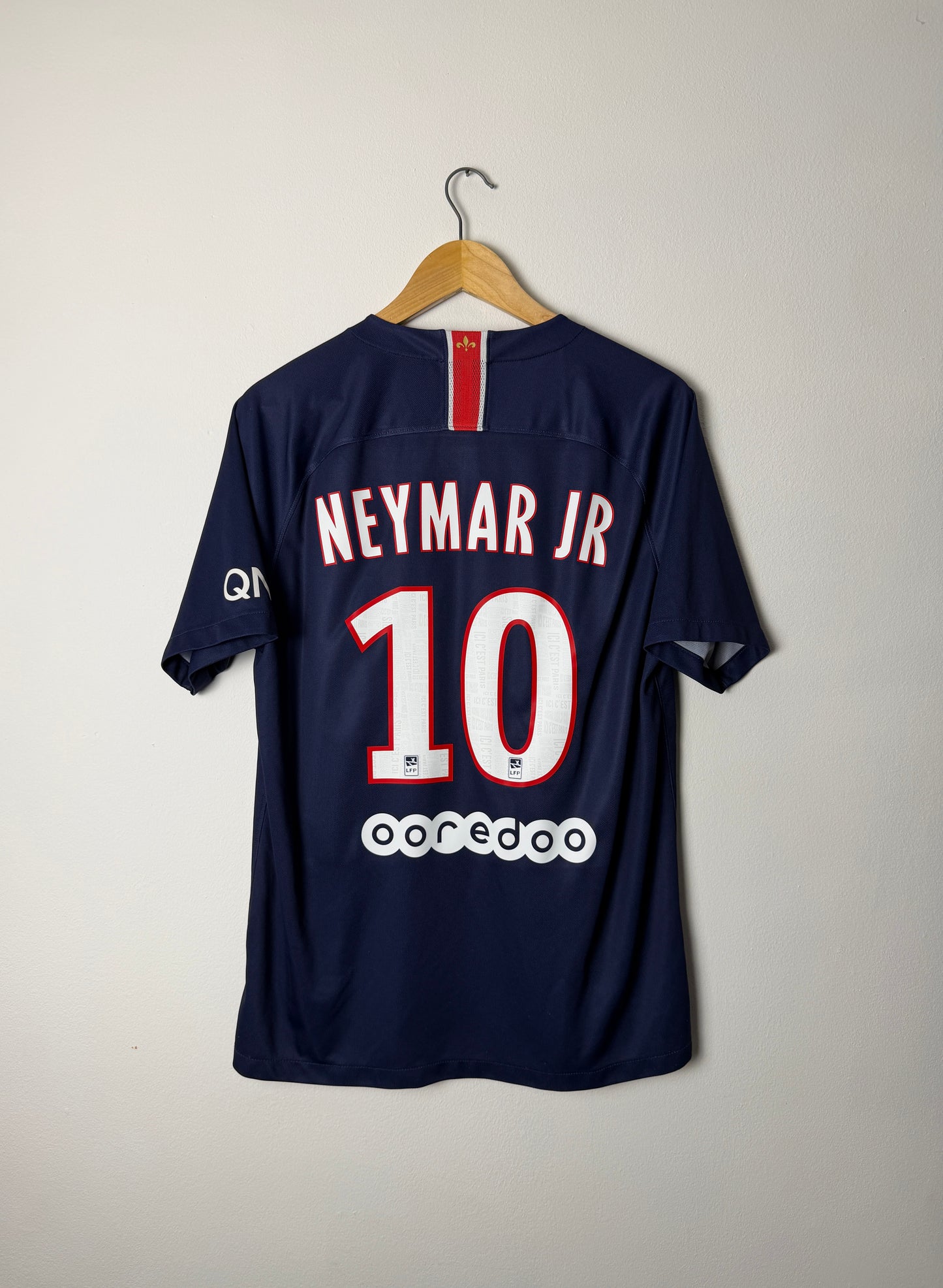 Neymar JR PSG 2018-19 home football shirt (L)