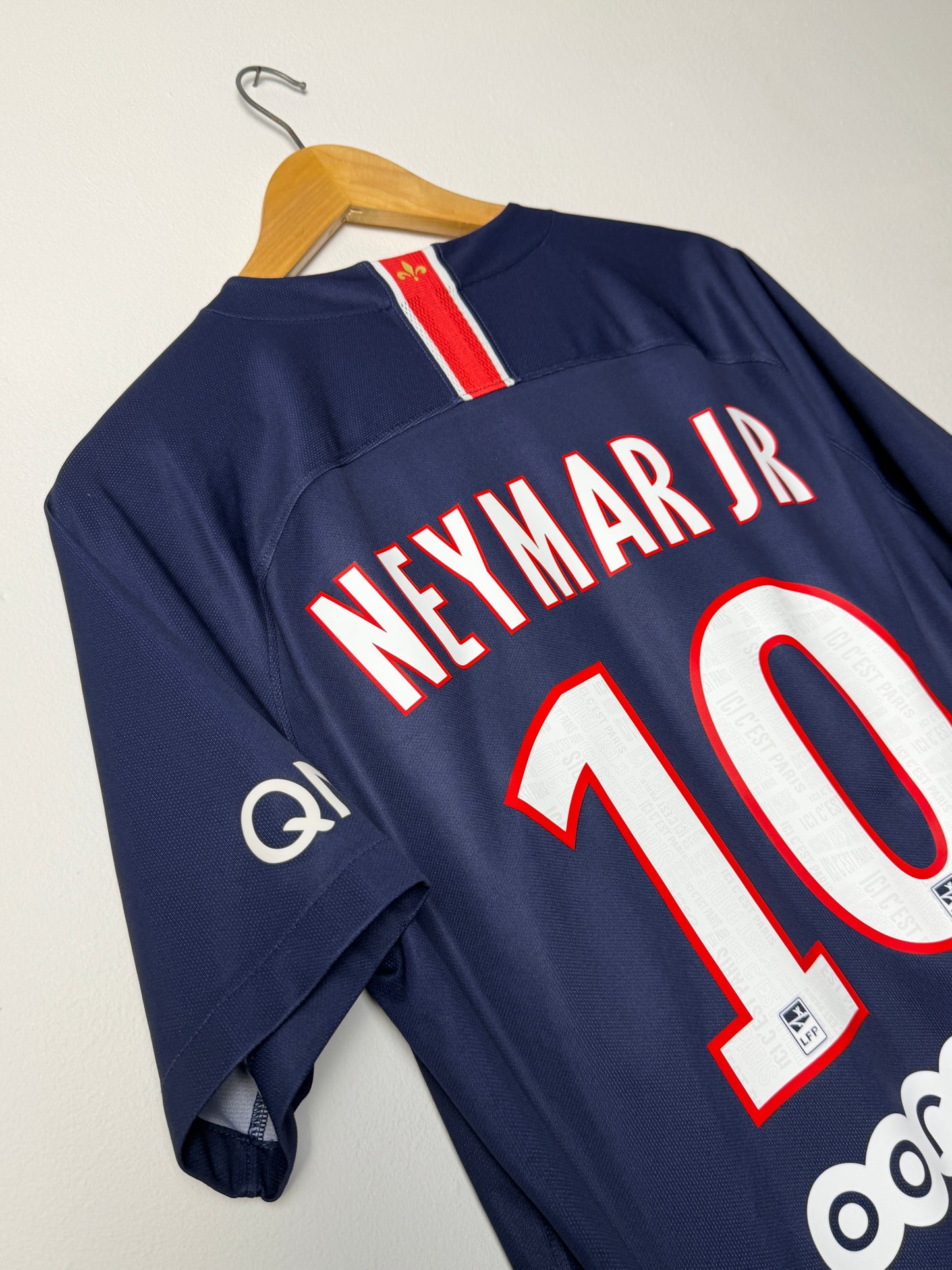 Neymar JR PSG 2018-19 home football shirt (L)