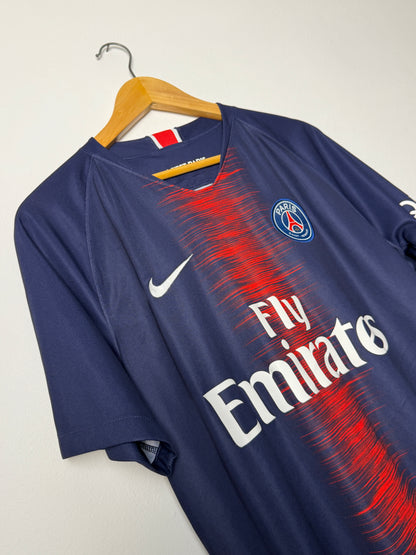 Neymar JR PSG 2018-19 home football shirt (L)