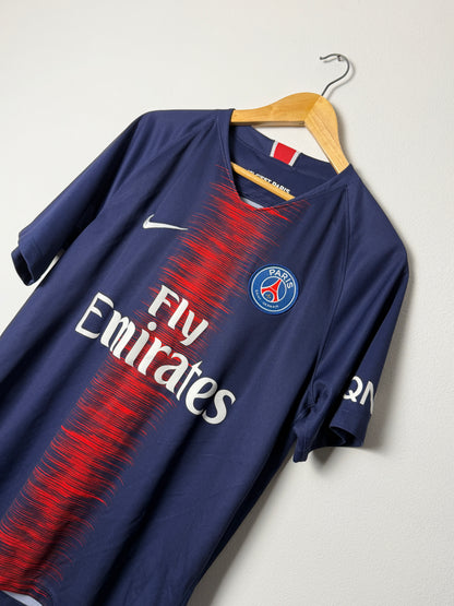 Neymar JR PSG 2018-19 home football shirt (L)