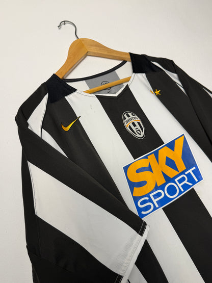 Zlatan Ibrahimovic Juventus FC 2004-05 home football shirt (XL)
