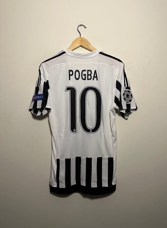 Paul Pogba Juventus FC 2015-16 home football shirt (M)
