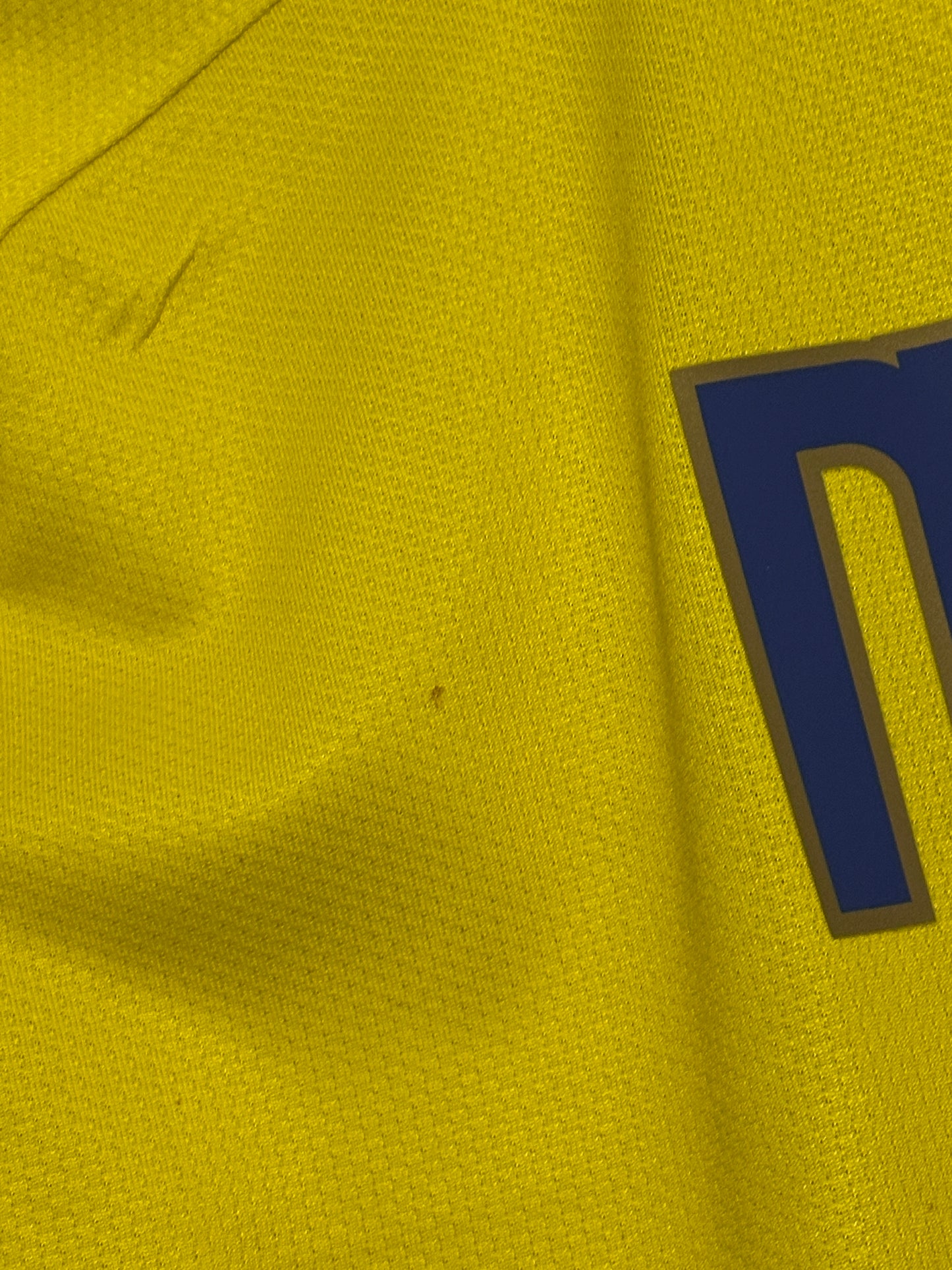 Lionel Messi FC Barcelona 2008-09 long sleeve away football shirt (M)