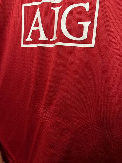Cristiano Ronaldo Manchester United 2007-08 home football shirt (L)