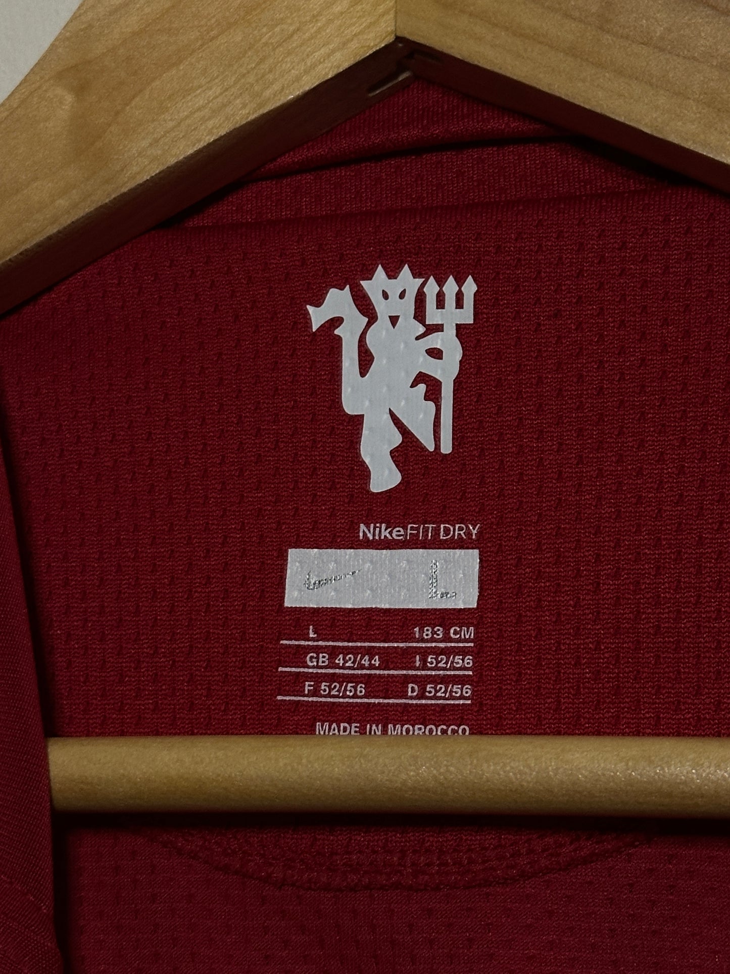 Cristiano Ronaldo Manchester United 2007-08 home football shirt (L)