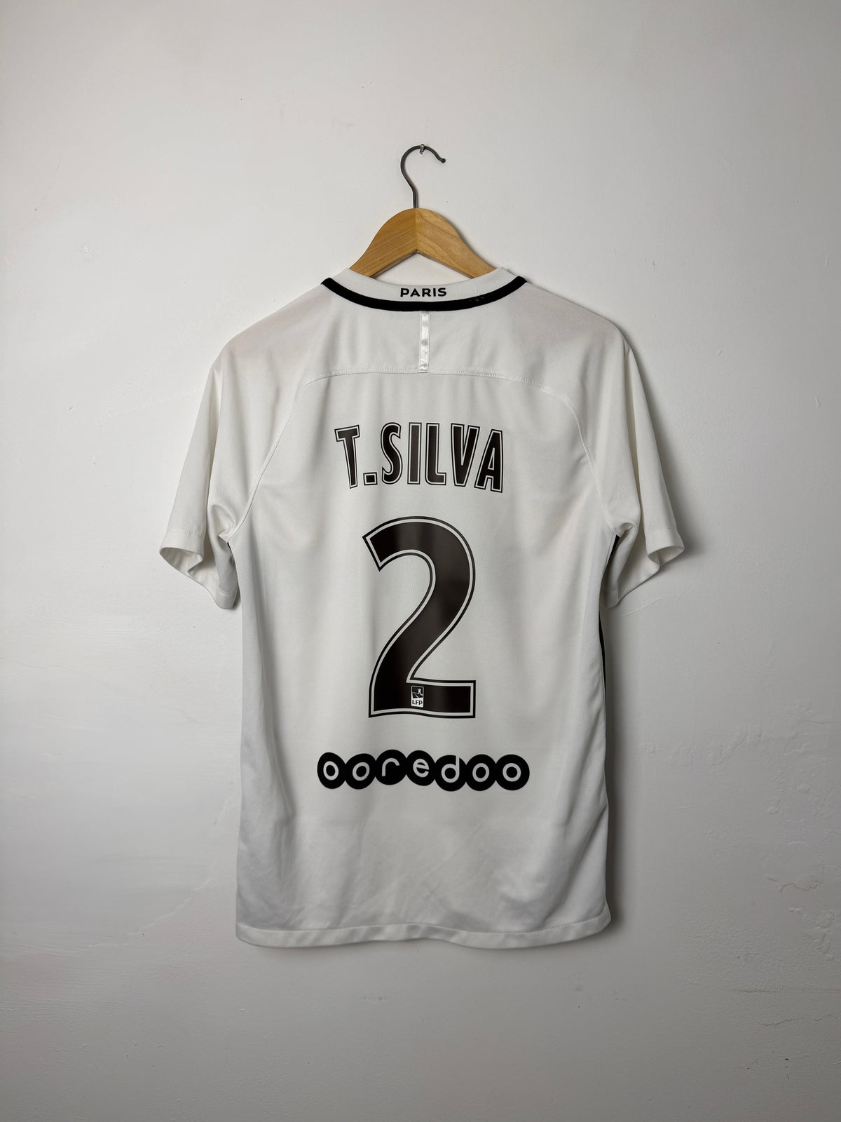 Thiago Silva PSG 2016-17 third football shirt (M)