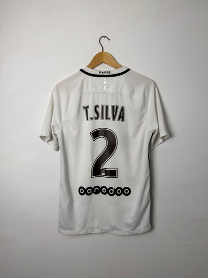 Thiago Silva PSG 2016-17 third football shirt (M)