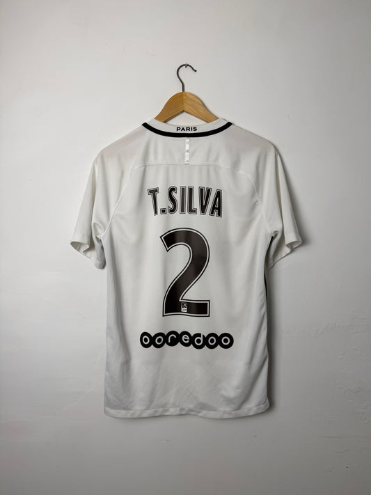 Thiago Silva PSG 2016-17 third football shirt (M)