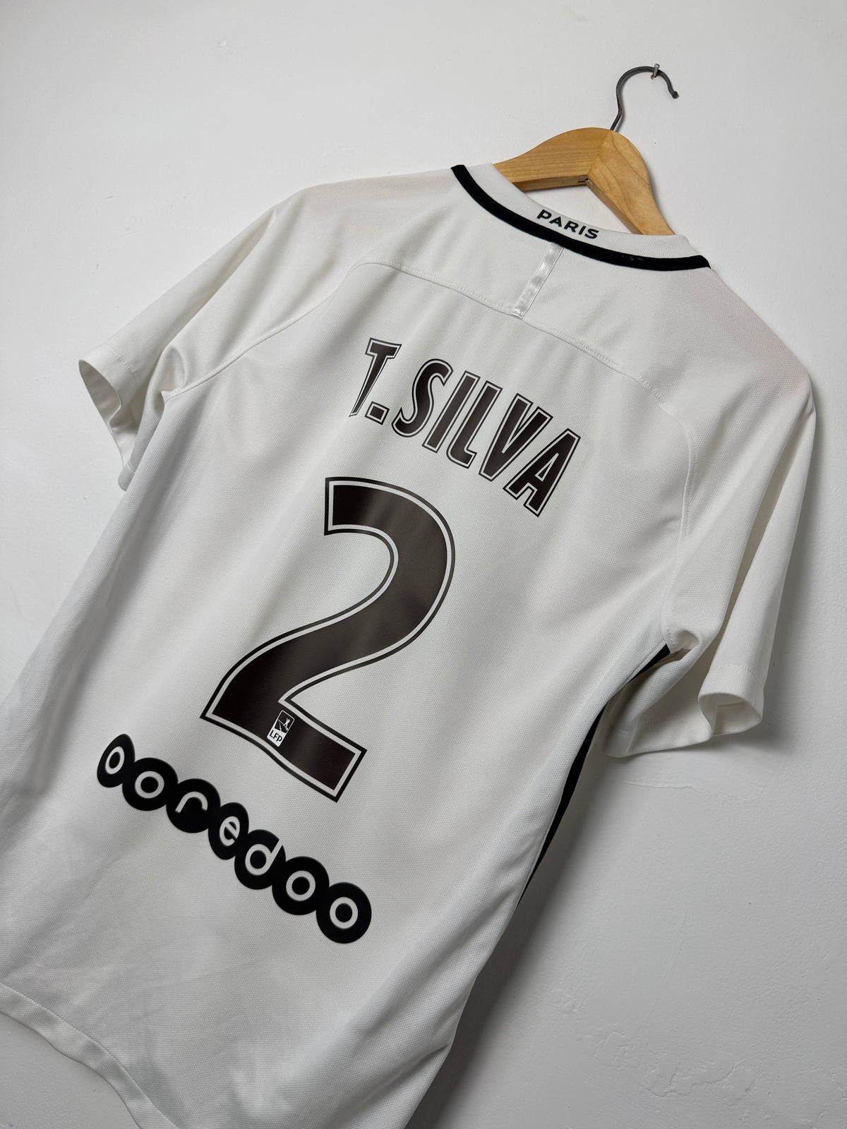 Thiago Silva PSG 2016-17 third football shirt (M)