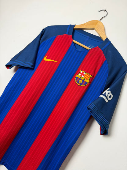 Lionel Messi FC Barcelona 2016-17 AEROSWIFT home football shirt (M)