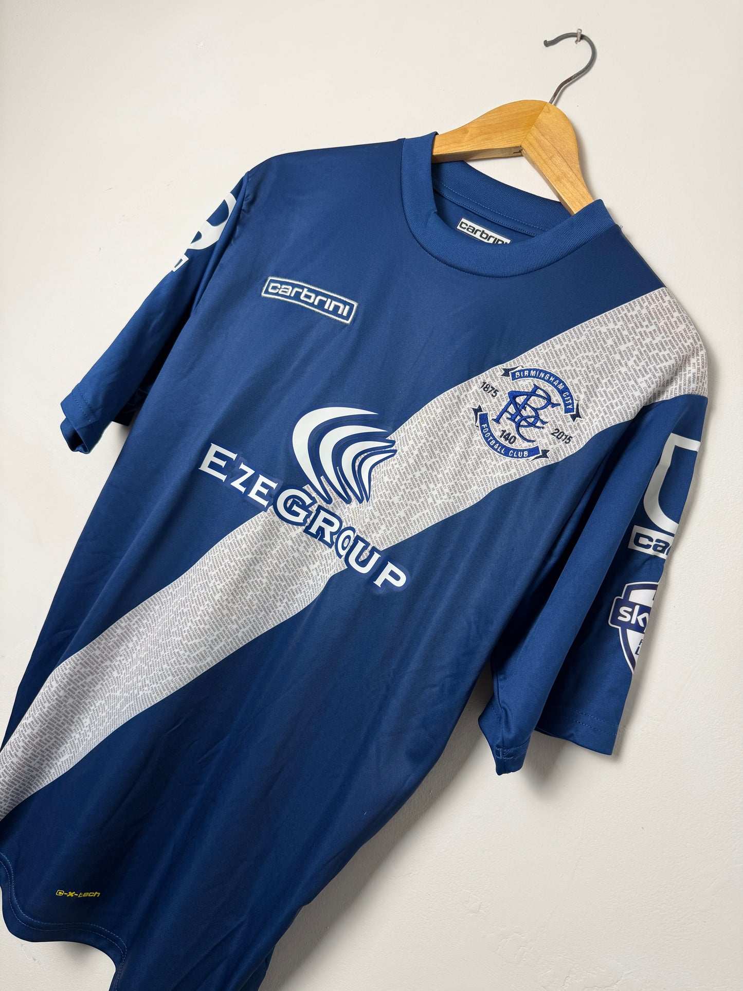 David Cotterill Birmingham FC 2015-16 home football shirt (M)