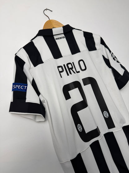 Andrea Pirlo Juventus FC 2014-15 home football shirt (M)