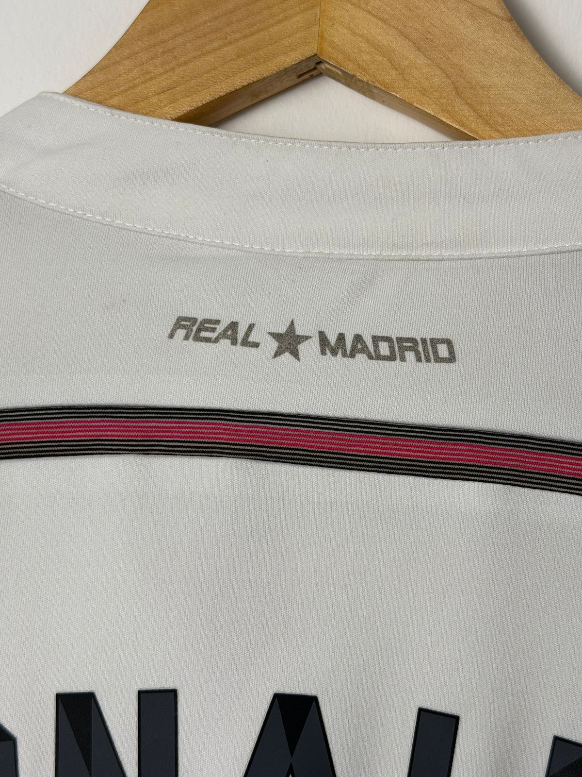 Cristiano Ronaldo Real Madrid CF 2014-15 long sleeve home football shirt (M)
