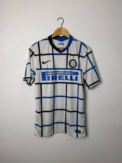 Lautaro Martinez Inter Milan 2020-21 away football shirt (M)
