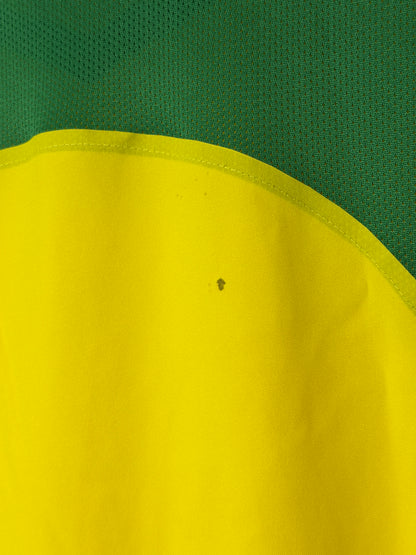 Brazil 2004 re-issue home football shirt (M)
