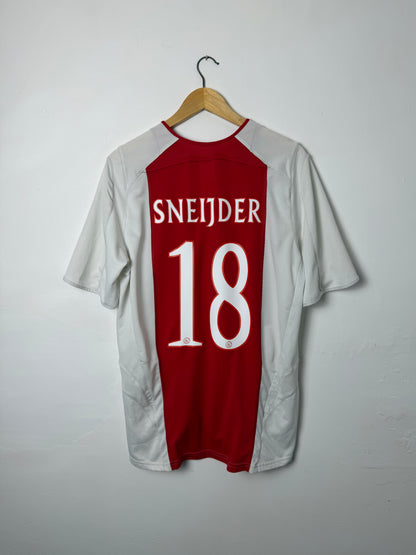 Wesley Sneijder AFC Ajax 2005-06 home football shirt (M)