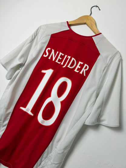 Wesley Sneijder AFC Ajax 2005-06 home football shirt (M)