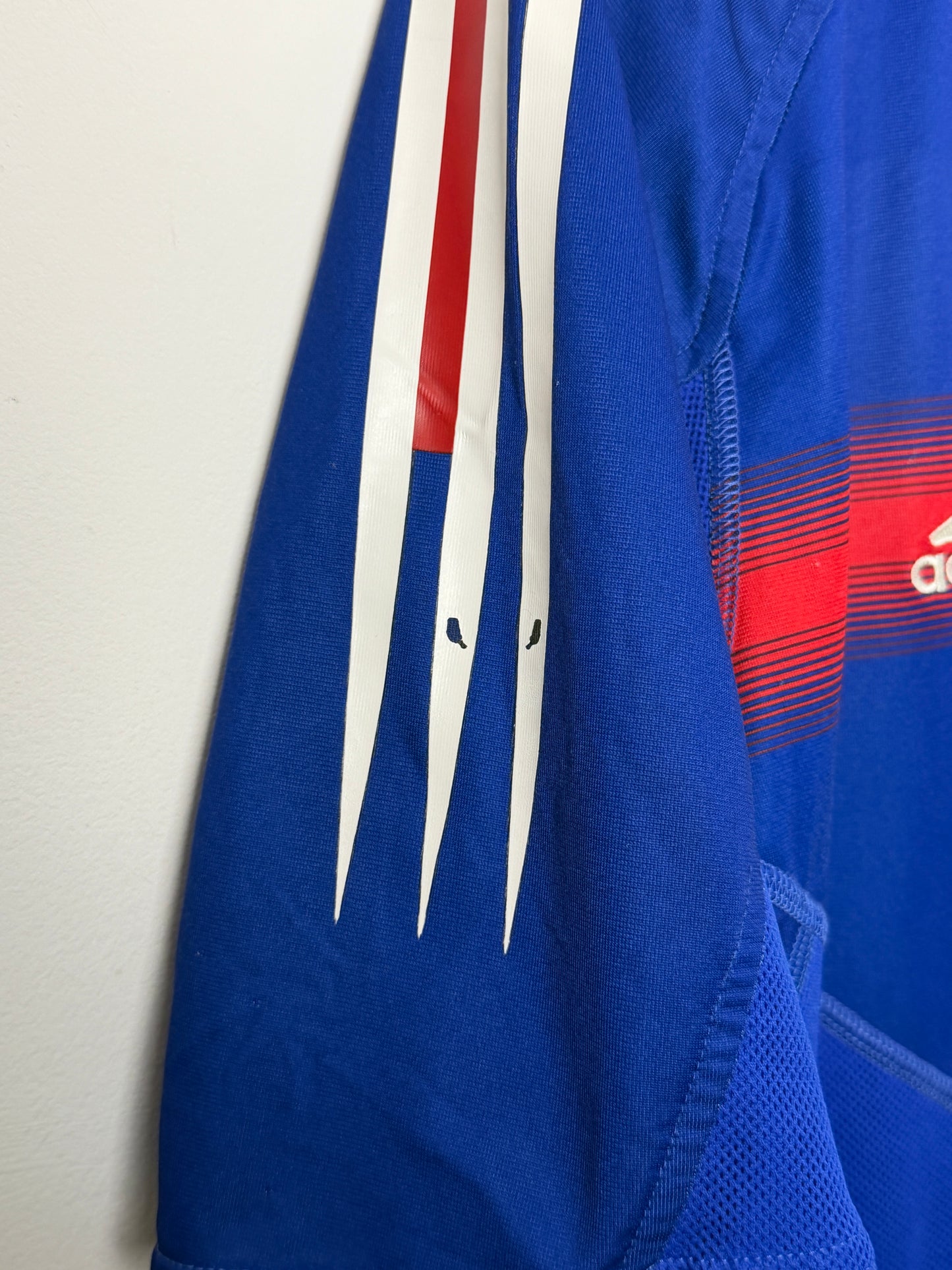 Zinedine Zidane France 2004 home football shirt (L)