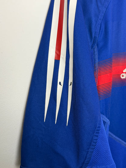 Zinedine Zidane France 2004 home football shirt (L)