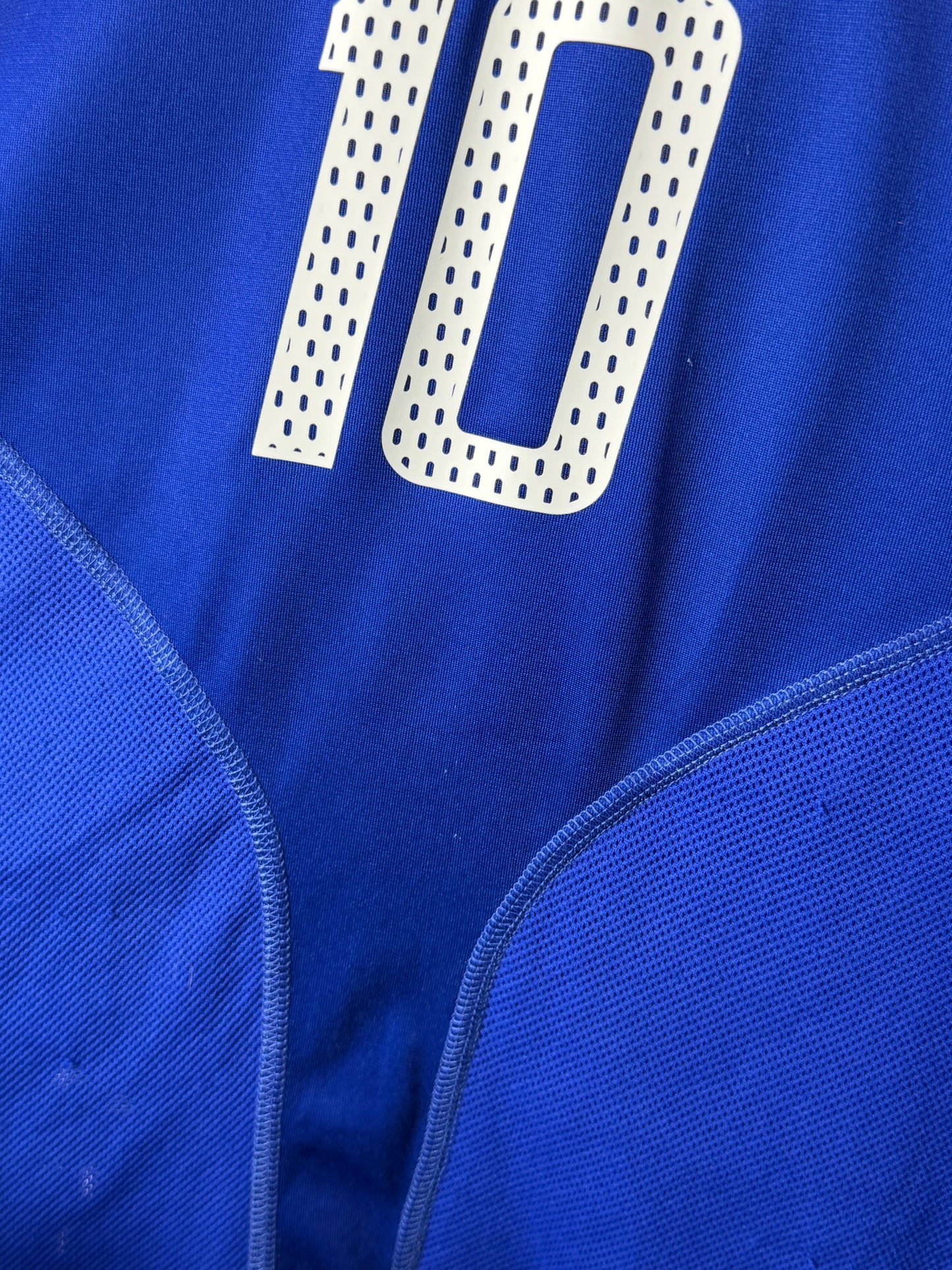Zinedine Zidane France 2004 home football shirt (L)