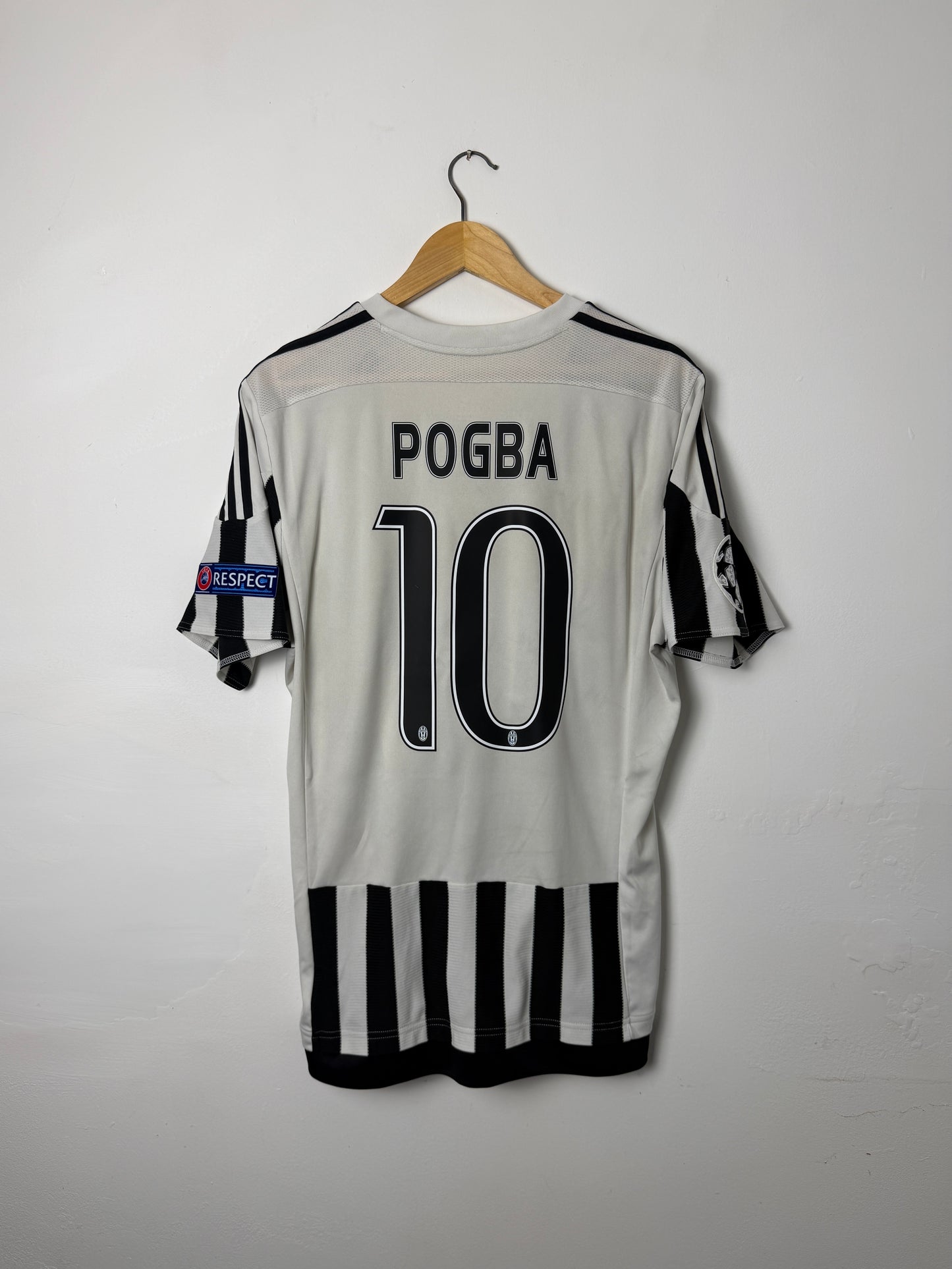 Paul Pogba 2015-16 home football shirt (L)