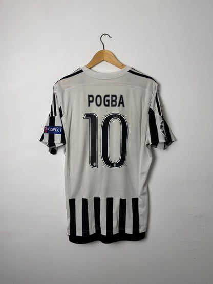 Paul Pogba 2015-16 home football shirt (L)