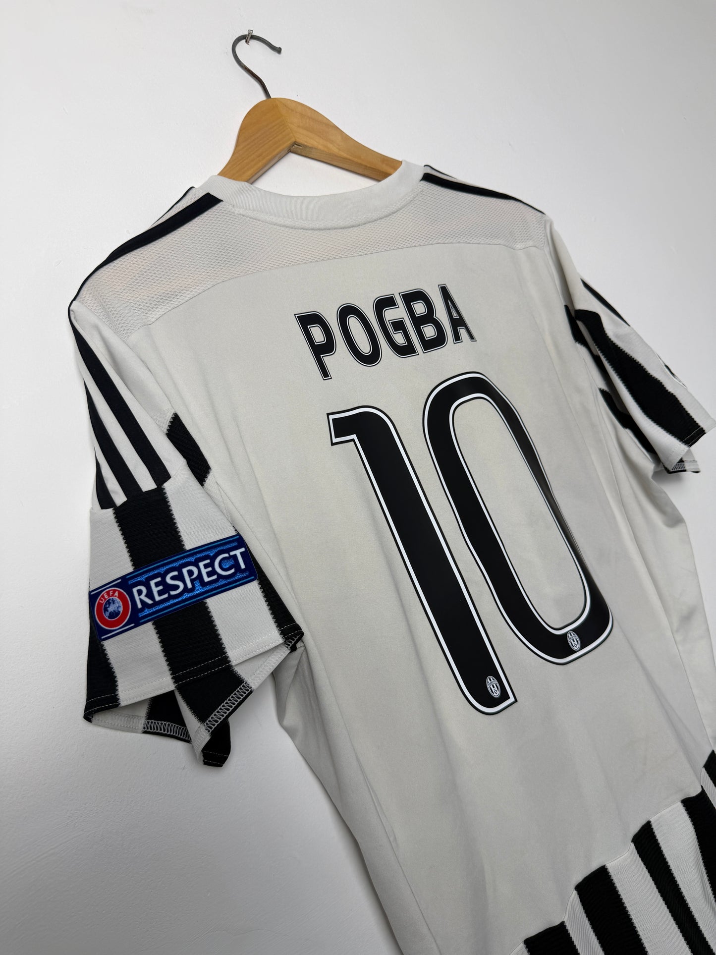 Paul Pogba 2015-16 home football shirt (L)
