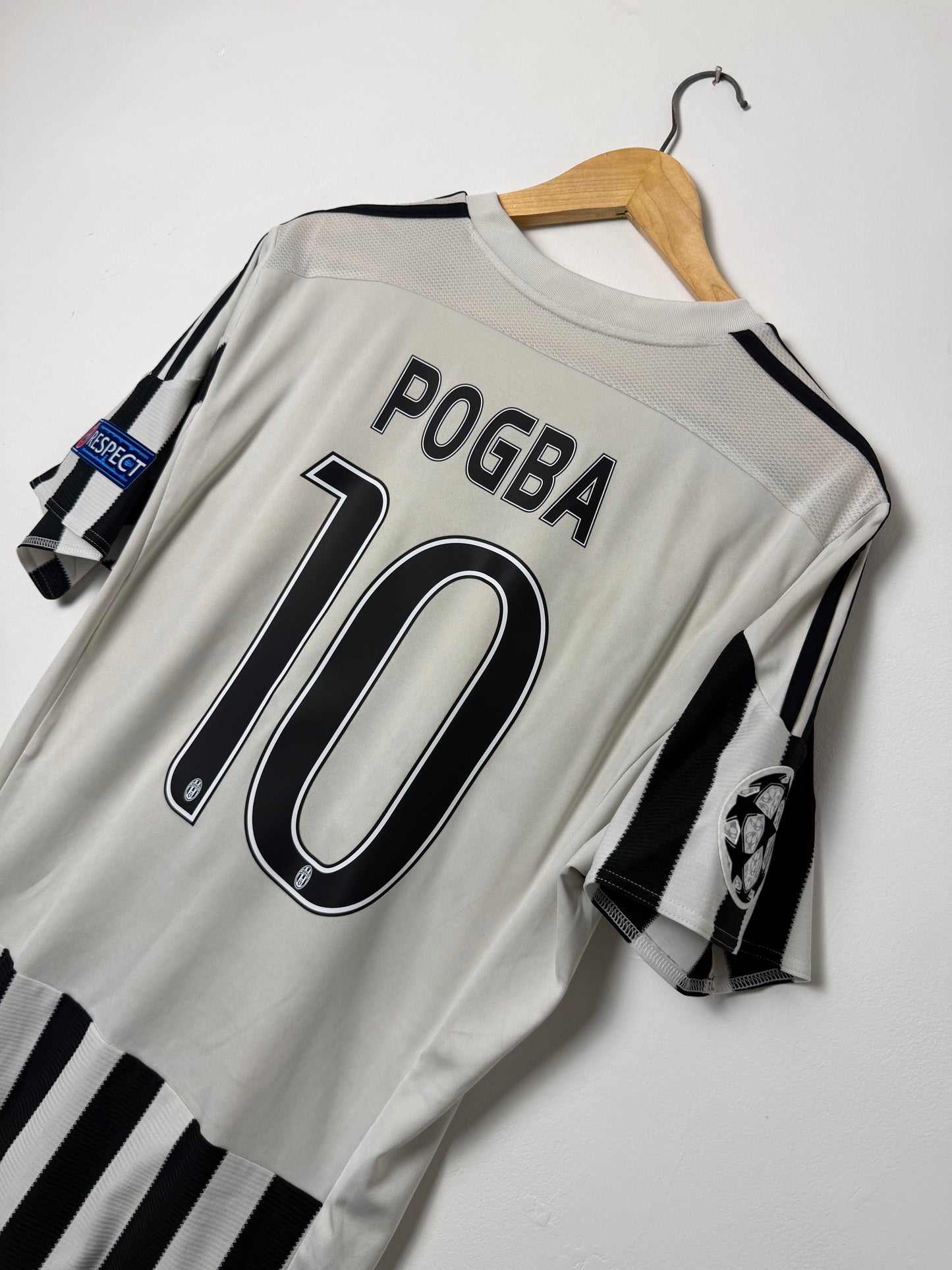 Paul Pogba 2015-16 home football shirt (L)