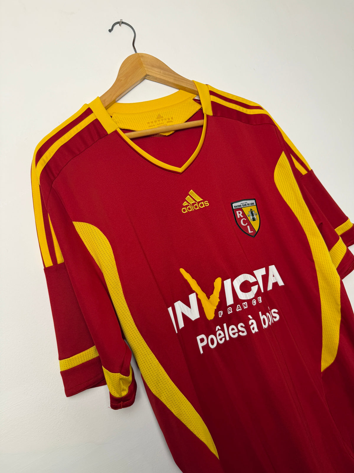 RC Lens 2011-12 home football shirt (L)